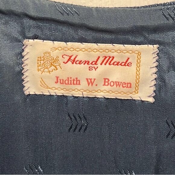 Handmade denim patch work vest size small - Picture 5 of 8